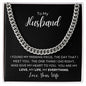 Cuban Link Chain - Missing Piece Black