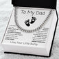 Gift For Dad To Be | Cuban Link Chain - Are You Ready