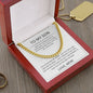 Gift For Son | Cuban Link Chain - Never Lose From Mom