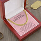 Gift For Dad To Be | Cuban Link Chain - Amazing Dad Pink
