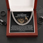 Gift For Husband | Cuban Link Chain - Stand Tall Lion