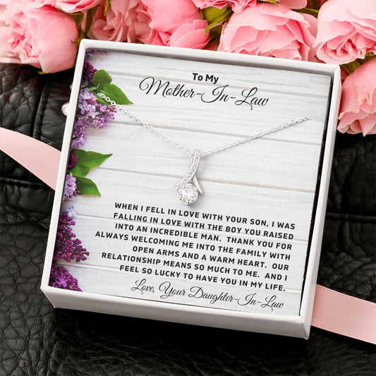 Gift For Mother-In-Law | Alluring Beauty Necklace - Incredible Man From Daughter-In-Law