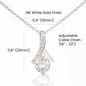 Gift For Daughter-in-Law | Alluring Beauty Necklace - Loyal Husband From Mother-In-Law