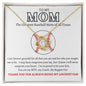 Love Knot Necklace to Mom