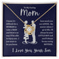 Love Knot Necklace To Mom