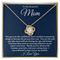 Gift For Mom | Confidence Love Knot Necklace