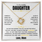 Gift For Daughter | Love Knot Necklace - Cheering From Mom
