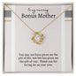 Love Knot Necklace to Bonus Mother
