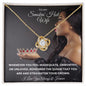 Love Knot Necklace - Crown