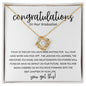 Love Knot Necklace With Message Card