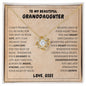 Gift For Granddaughter |Love Knot Necklace - Heart Desire From GiGi