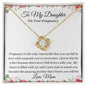 Love Knot Necklace for Pregnant Daughter