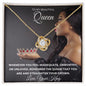 Gift For Soulmate | Love Knot Necklace To My Queen From Your King