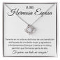 Love Knot Necklace To Esposa