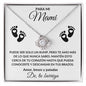 Gift For Mommy To Be |Love Knot Necklace - Bump