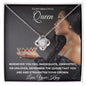 Gift For Soulmate | Love Knot Necklace To My Queen From Your King
