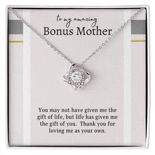 Love Knot Necklace to Bonus Mother