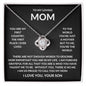 Gift For Mom | First Country Love Knot Necklace From Son