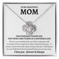 Love Knot Necklace Gift For Mom