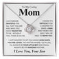 Caring Mom Love Knot Necklace
