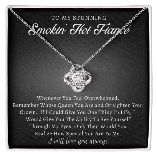 Love Knot Necklace to Fiancé