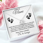 Gift For Mommy To Be |Love Knot Necklace - Bump