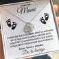 Gift For Mommy To Be |Love Knot Necklace - Bump