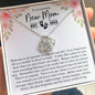 Gift For Mommy To Be | Love Knot Necklace - Amazing New Mom