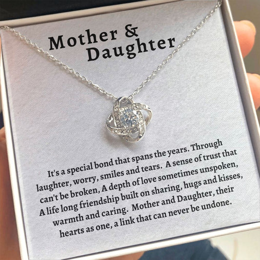 Love Knot Necklace For Mother & Daughter
