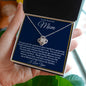 Gift For Mom | Confidence Love Knot Necklace