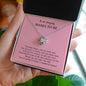 Gift For Mommy To Be | Love Knot Necklace - Amazing Mama Pink