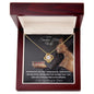 Love Knot Necklace - Crown
