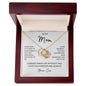 Gift For Mom | Can't Image Life Without You Love Knot Necklace From Son