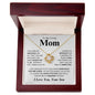 Caring Mom Love Knot Necklace