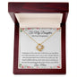 Love Knot Necklace for Pregnant Daughter