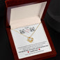 Love Knot Necklace - Baseball Mom