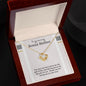 Love Knot Necklace to Bonus Mother