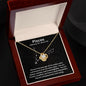 Gift For Her | Pisces Zodiac Sign | Love Knot Necklace