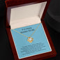 Gift For Mommy To Be | Love Knot Necklace - Amazing Mama Blue