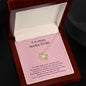 Gift For Mommy To Be | Love Knot Necklace - Amazing Mama Pink