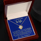Gift For Smokin' Hot Wife | Love Knot Necklace - The Best Thing From Husband