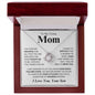Caring Mom Love Knot Necklace