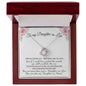 Gift For Daughter-In-Law | Love Knot Necklace - Daughter-in-Heart From Mother-In-Law