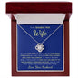 Gift For Smokin' Hot Wife | Love Knot Necklace - The Best Thing From Husband