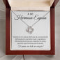 Love Knot Necklace To Esposa