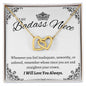 Gift For Niece | Interlocking Heart Necklace - Straighten Your Crown