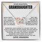 Interlocking Heart Necklace With Message Card