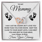 Gift For Mommy To Be | Interlocking Heart Necklace