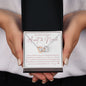 Gift For Niece | Interlocking Heart Necklace - Unbreakable Bond From Aunt