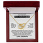 Gift For Granddaughter | Interlocking Heart Necklace - Love You From Grandpa